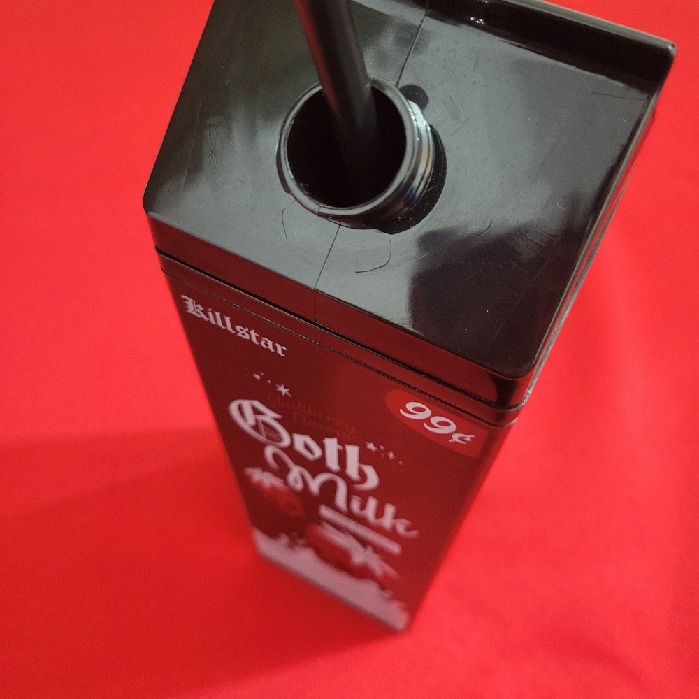 Killstar Goth Milk Carton Bottle - Picture 5 of 8